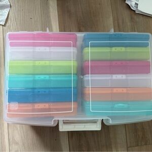 The Container Store Multicolor Storage Box